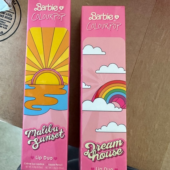 ColourPop x Barbie doll lip stick and matching liner combo brand new - Picture 2 of 2